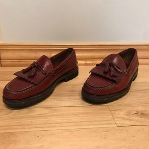 LL Bean Leather Loafers- Vibram Soles